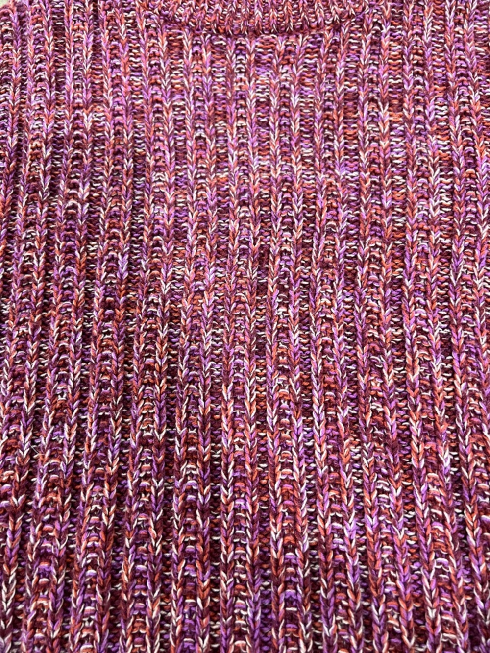 Universal Thread Marled Raspberry Crewneck Sweater - Picture 5 of 5